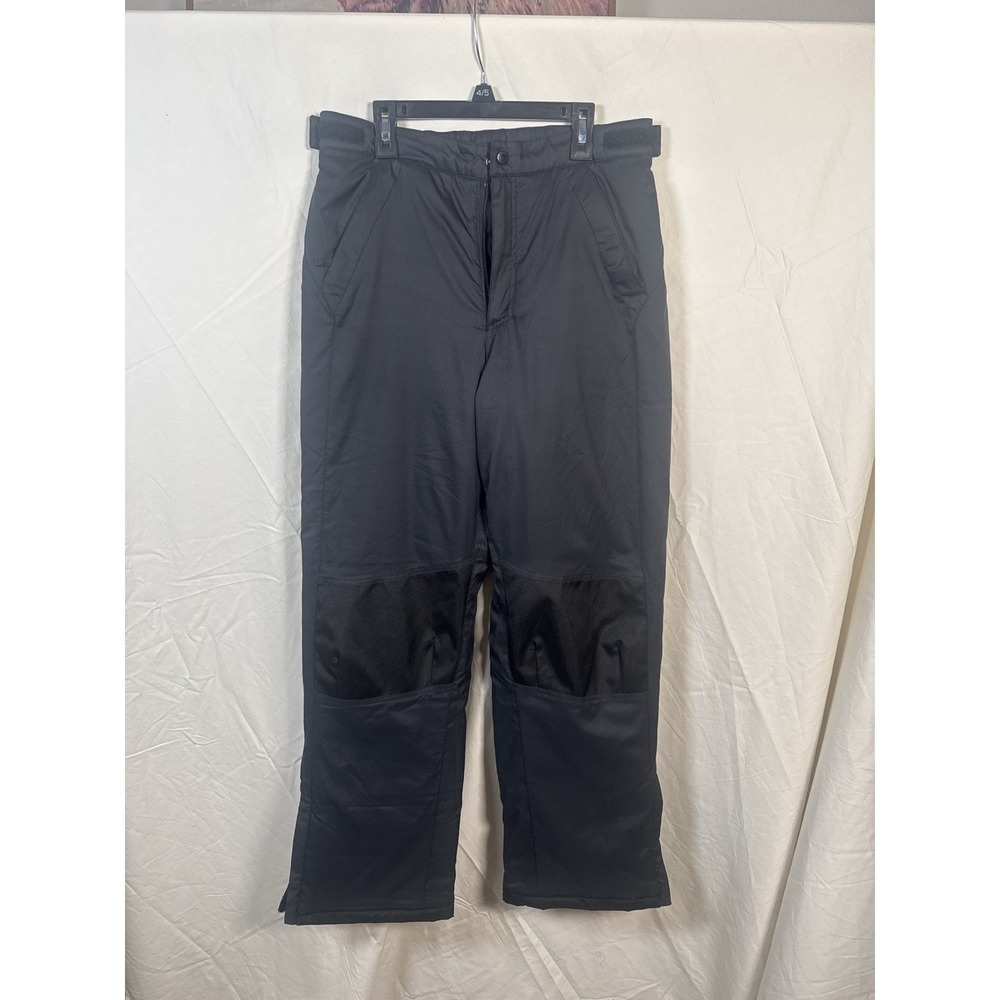 L.L. Bean Womens 16 Black Insulated Snow Ski Pants Winter‎ Outdoor